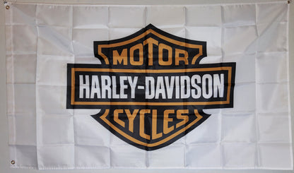 Harley Davidson (White)