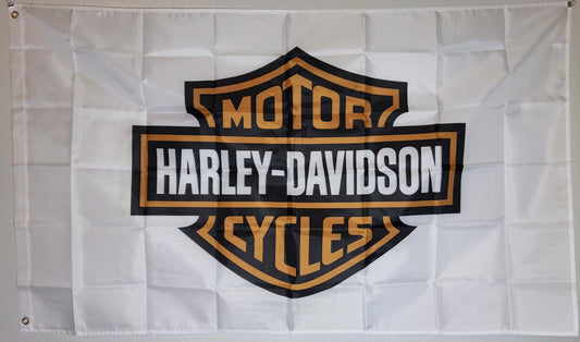 Harley Davidson (White)