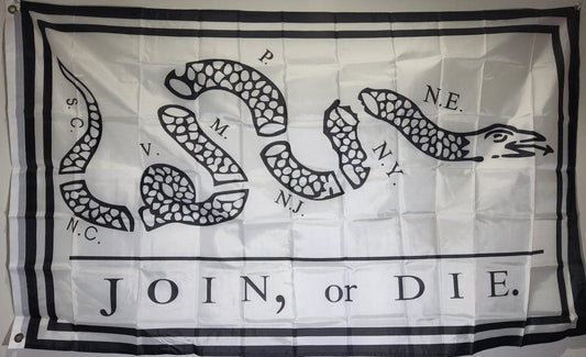 Join Or Die (White)