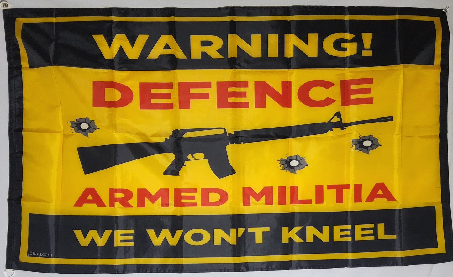 Warning Armed Militia